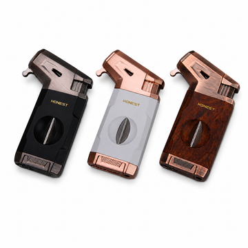 Cigar Torch Lighter with Cutter BCZ-803-1