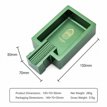 Lubinski YJA-20042 Single Cigar Ashtray – Compact, Premium Design