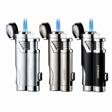 Honest BCZ-359 Dual Jet Flame Torch Lighter