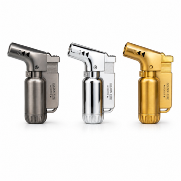 Golden Fire GF805-1 Single Jet Torch Lighter – Premium Metal, Safety Lock, Best Price, Genuine Product