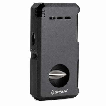 Guevara RAG-1215 Dual Jet Torch Lighter with V Cutter & Draw Poker – Windproof & Refillable